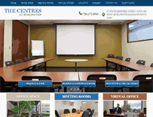 Tablet Screenshot of centresatburlington.com